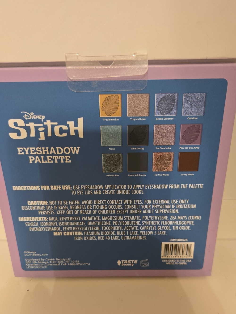 Stitch Eye shadow palette 12 Colors Nwt - Picture 3 of 3